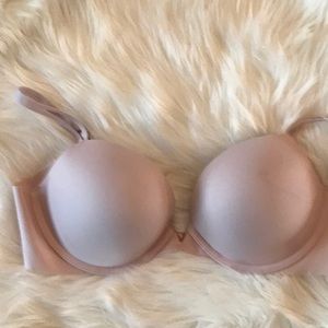 Push-Up sexy illusions bra - pale pink